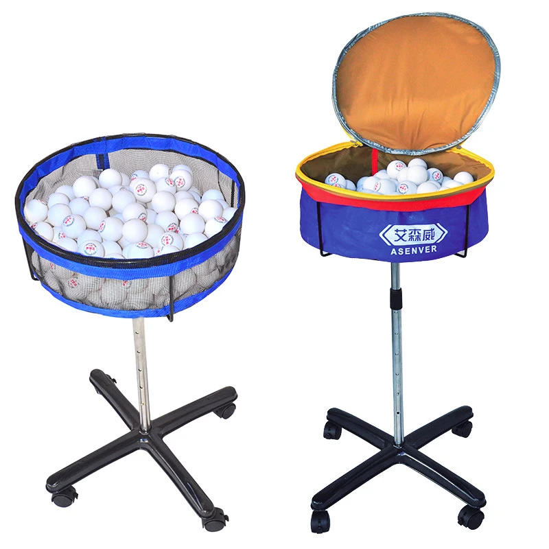 Description Picture 2 of itemProfessional Table Tennis Ball Collector Training Device Dedicated Multi-ball Holder Set Ping Pong Storage Basin 250pcs Capacity