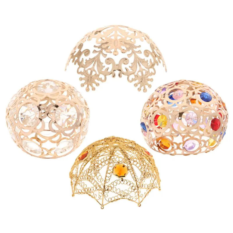 Description Picture 4 of itemCreative Iron Lamp Shade Lamp Accessory Floor Lamp Decorative Droplight Shade