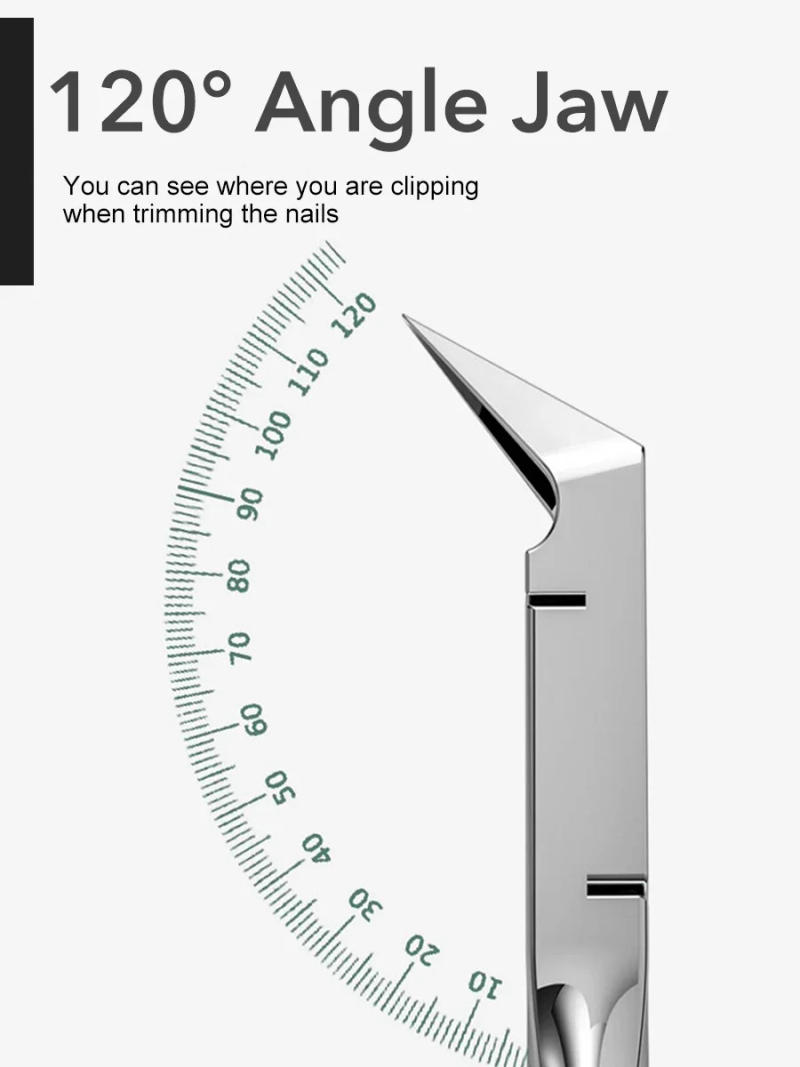 Description Picture 4 of item3Pcs Toenail Clippers For Thick Ingrown Nails Women Non-Slip Long Handle Toenail Cutter Trimmers Beauty Manicure Products Tools