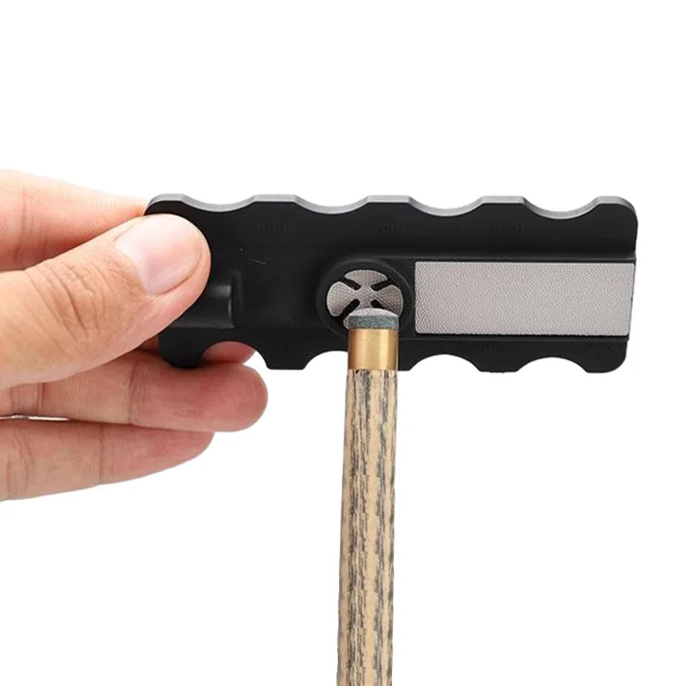 Description Picture 5 of itemMulti-function Pool Cue Tips Repair Tool Snooker Burnisher Shaper Tapper High Practicability Easy To Carry Billiard Accessories