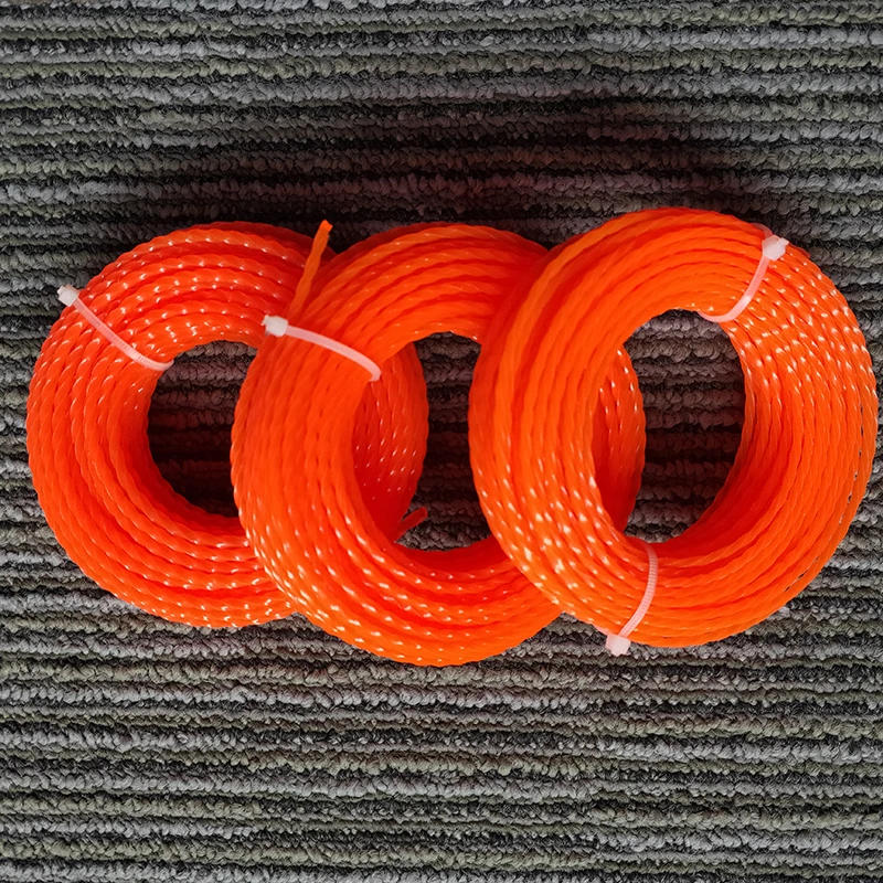 Description Picture 3 of item5m/10m/15m*2.0mm/2.4mm/2.7mm/3mm/4mm Mowing Nylon Grass Trimmer Rope Brush Cutter Trimmer Line Mowing Wire Lawn Mower Accessory
