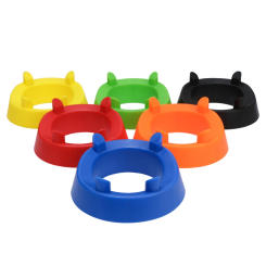 1 Quad-corner ball support base Football basketball support quad-corner base logo disc bracket logo plate
