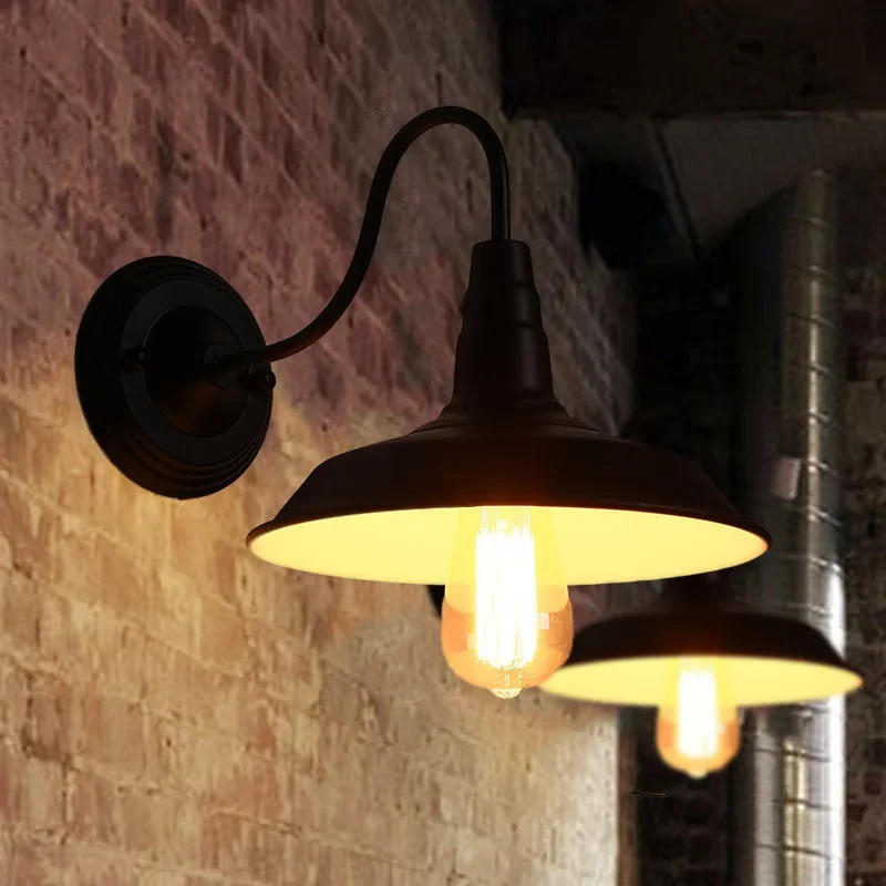 Description Picture 2 of itemIndustrial Style Wall Lamp American Personality Creative Wall Lights Decorative Aisle Corridor Balcony Restaurant Bar Stai