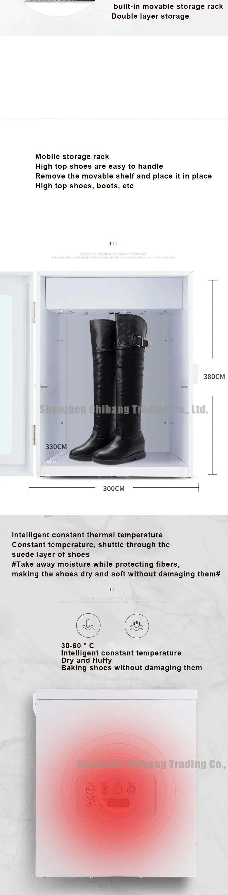 Description Picture 5 of itemFully Automatic Shoe Dryer Socks Deodorization Sterilization Disinfection Drying Box Cabinet Box Children's Shoe Warmer