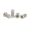 M1.3M2M3M5M6.3 Carbon Steel Nickel Plated Non-Standard Cross Small Countersunk Head Flat Tail Tapping Screw