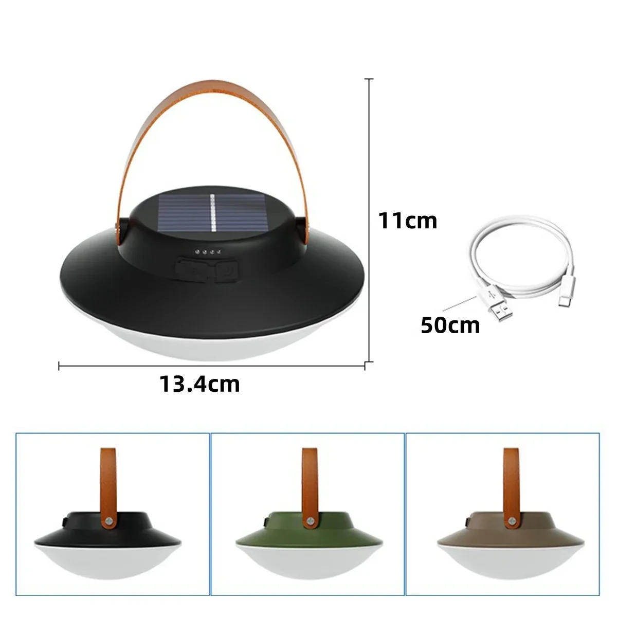 Description Picture 2 of itemOutdoor Solar Camping Lamps USB/Solar Powered Garden Waterproof LED Hanging Light Trekking Tent Emergency Lighting Camping Lamp
