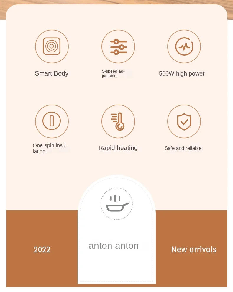 Description Picture 6 of itemHot stove tea maker small heating stove small electric stove mini induction cooker Mocha coffee stove