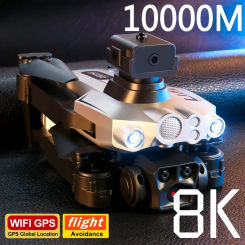 GISAEV LU200 Drone 8K 5G GPS Professional HD Aerial Photography Triple-Camera WIFI Obstacle Avoidance Drone 10000M