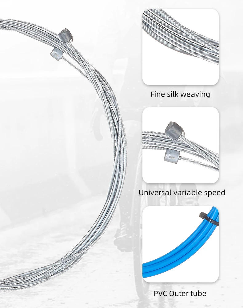 Description Picture 3 of itemVXM 2m Wire For Bicycle Shifters Derailleur Brake Cable Tube 4mm/5mm MTB Road Bike Line