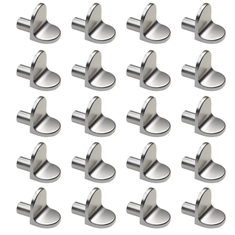 Description Picture 2 of itemBracket Shelf Pins Pins Plugs Enhance Storage For Clutter-free L-Shaped Long-lasting Rust Resistant Smooth Support Studs Pegs