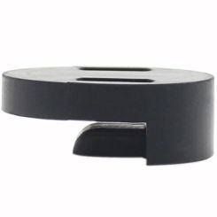 Portable Violoncello Practice Black Rubber Cello Mute Supply for Dampening Volume and Protecting Your Cello