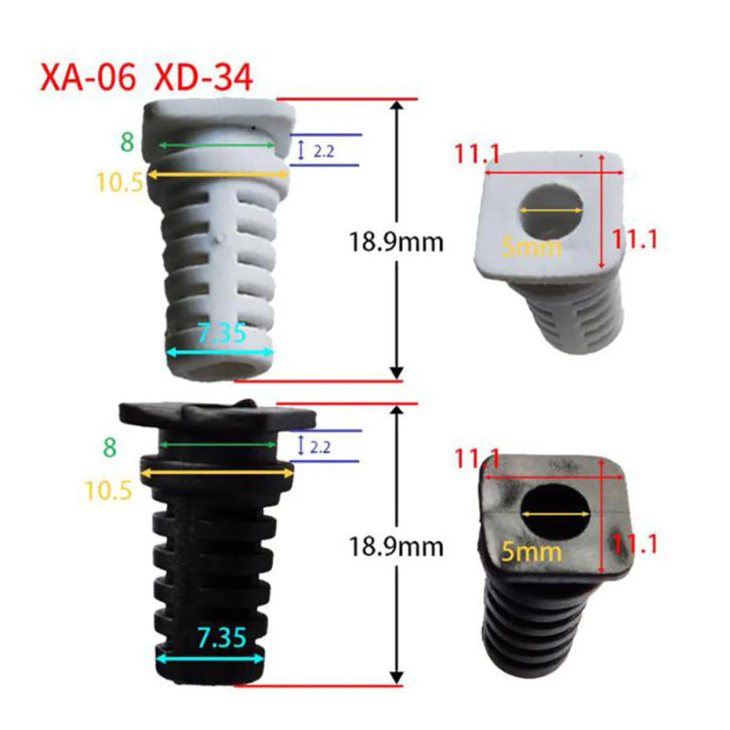 Description Picture 6 of item10pcs Cable Gland Connector Rubber Strain Relief Cord Boot Protector 3.5mm 4mm5mm Wire Cable Sleeve Cellphone Charger Power Tool