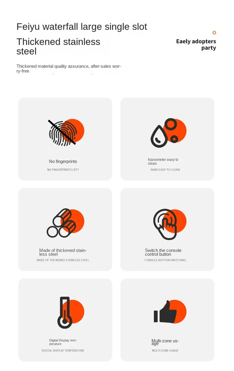 Description Picture 3 of itemWaterfall Kitchen Sink Pull Out Waterfall Water Tap Smart Kitchen Sink Multifunction Kitchen Faucets Novel Kitchen Accessorie