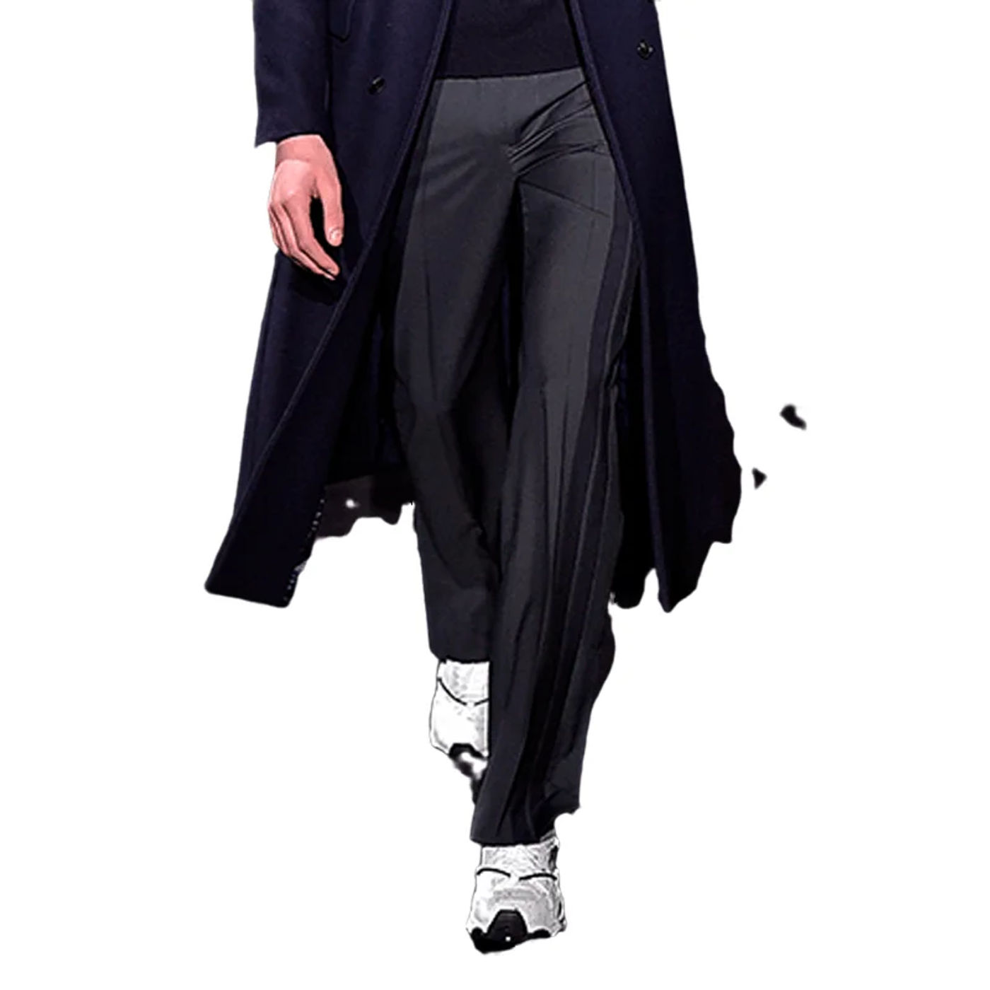 Description Picture 6 of itemMen's Suit Casual Pants Wear New Nightclub Singer Stylist Personality Large Size Wide Leg Pants