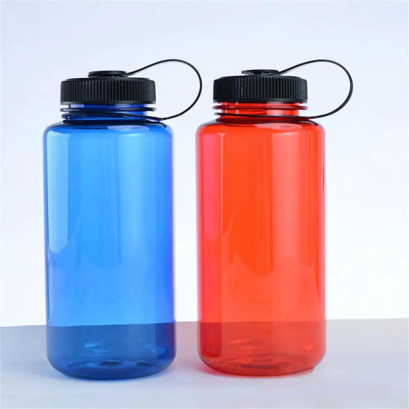 Description Picture 6 of item1000ml Portable Sports Wide Mouth Large Capacity Water Bottle Drink Cup Portable Mug Wear Drop-resistant Sports Bottles