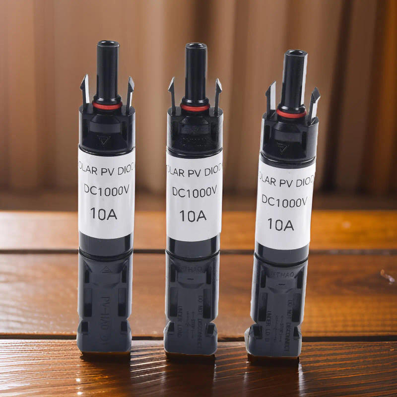 Description Picture 4 of item3pcs Solar PV Fuse Connector Photovoltaic Fuse Diode Connector 10/15/20A IP67 Protection Panel Cable Blocking Fuse Holder