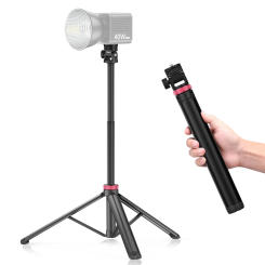 ULANZI MT-79 Extendable Aluminum Tripod, 81” Portable Adjustable Light Stand, 360° Ball Head Camera Phone Tripod