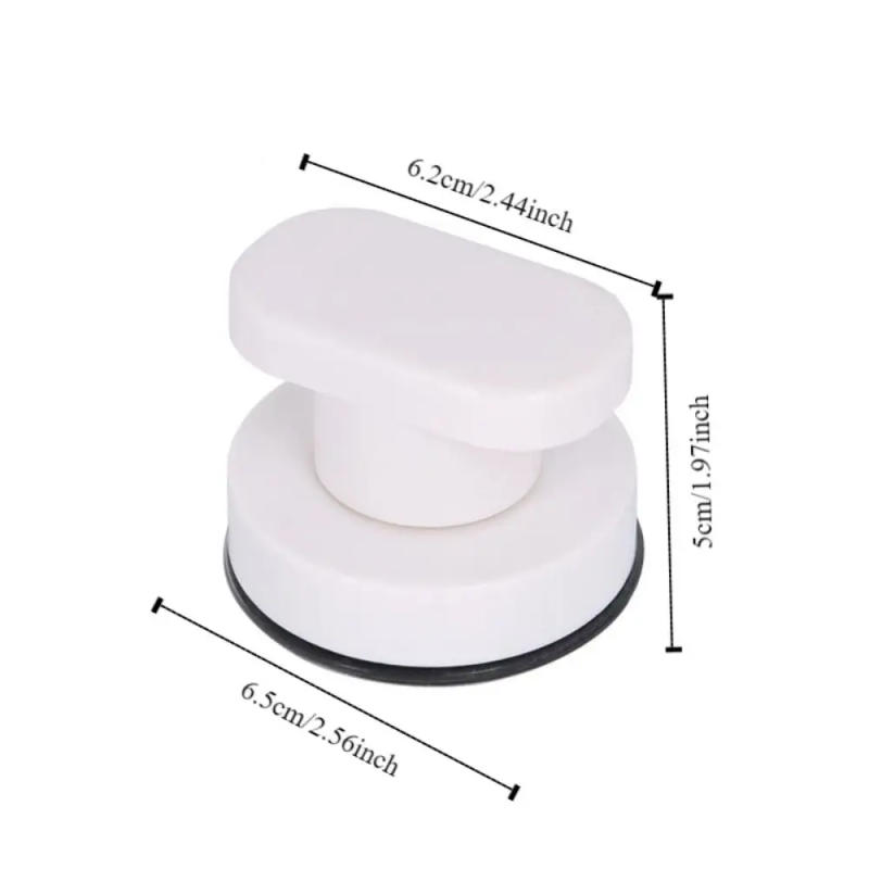Description Picture 3 of itemABS Door and Window Handles Strong Adsorption Reusable Suction Cup Puller High Quality Creative Drawer Pull Handles Fridge