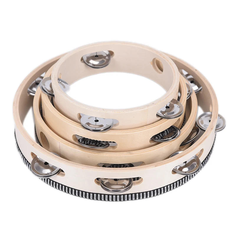 Description Picture 6 of itemOrff Percussion Musical Instrument Bell Drum Children's Bell Drum Dance Hand Clapping Drummer Ring Drum Kindergarten Hand Drum