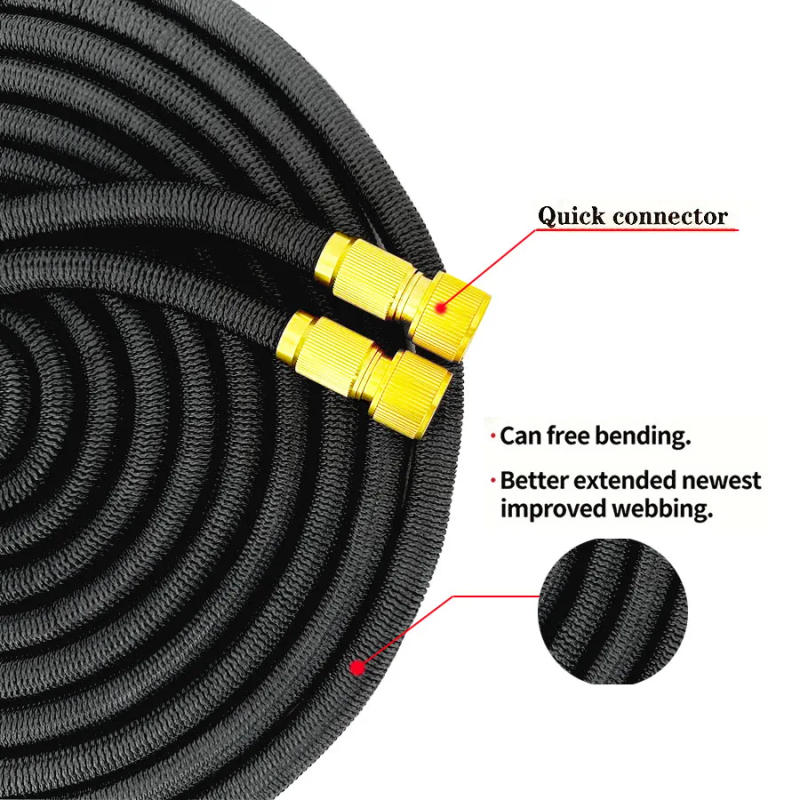 Description Picture 5 of itemHigh quality flexible and expandable garden blanket with high-pressure hoses for car and garden cleaning