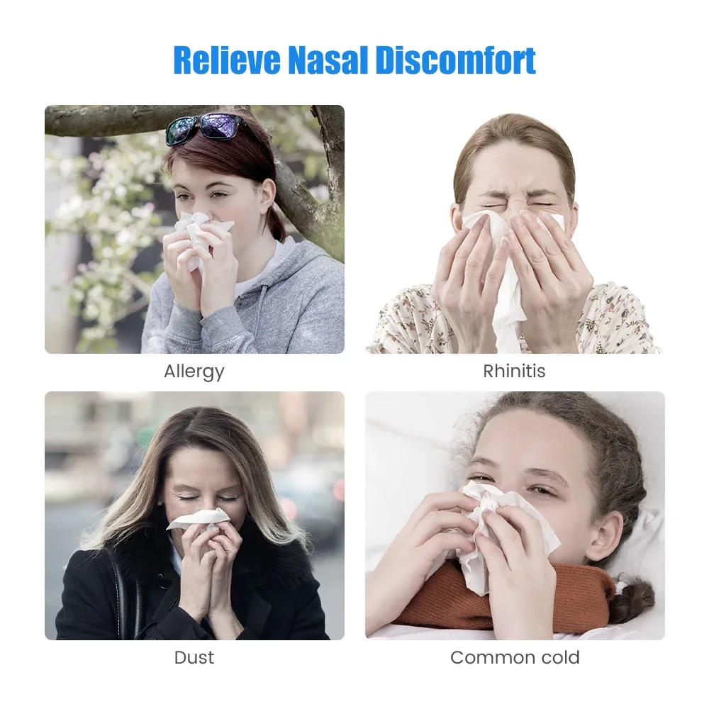 Description Picture 3 of item250ml Nasal Wash Cleaner Nasal irrigator Rinse Bottle Avoid Allergic Rhinitis Treatment Adults Children Neti Pot Health Care