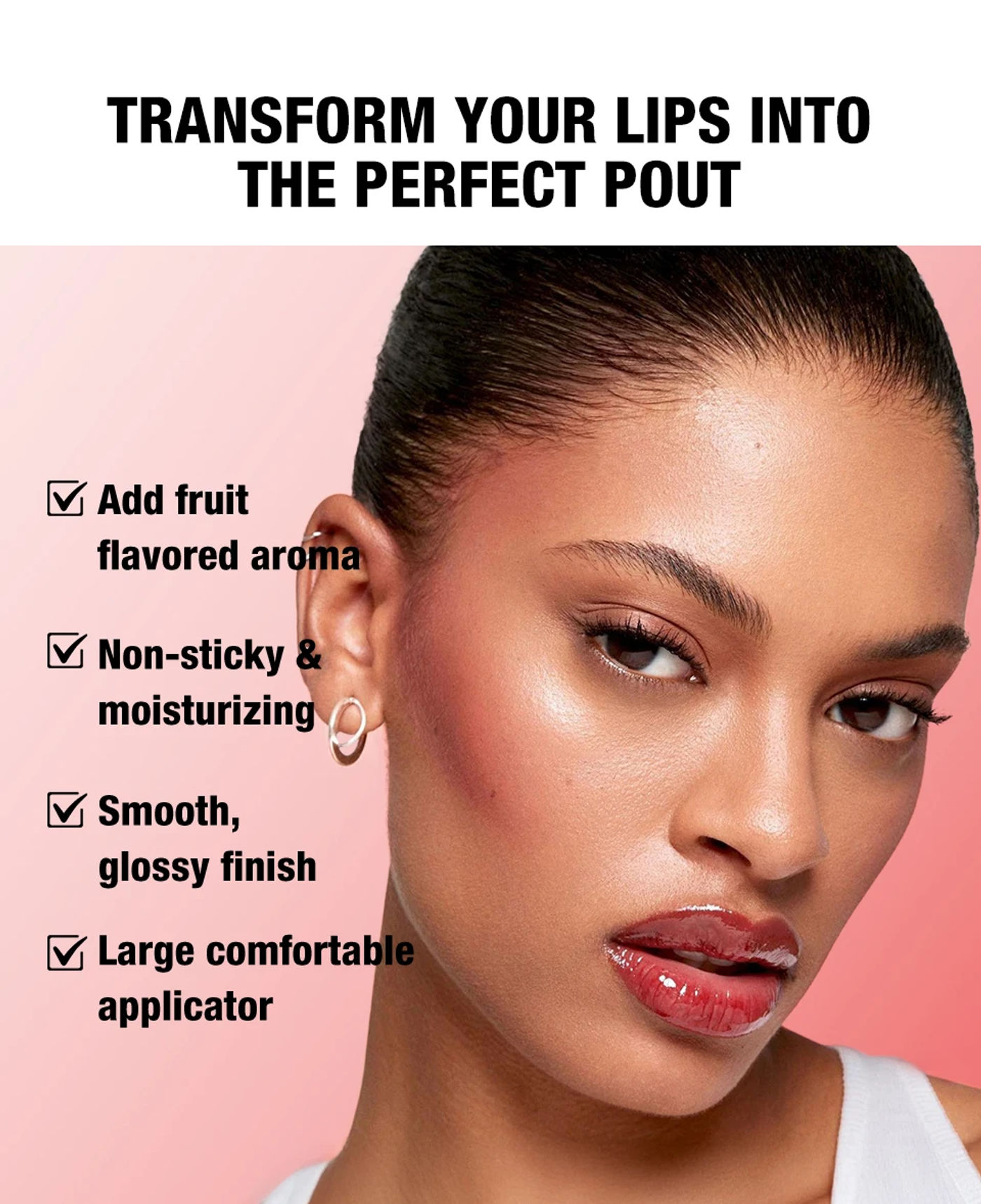 Description Picture 5 of itemHydrating Lip Oil, Shiny Tinted Lip Gloss, Moisturizing Liquid Lip Balm, Non-Sticky, Assorted Colors, Make up for woman
