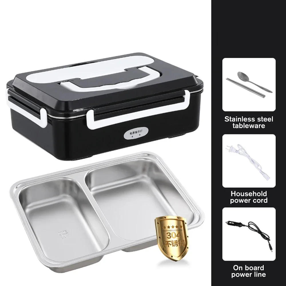 Description Picture 2 of itemElectric Lunch Box USB Bento Lunchbox Portable Food Heater Container for Car Kids Home Office Heating Rice Warmer Dinnerware Set