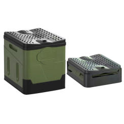 Outdoor Toilet Portable Multifunction Bedpan Strong Bearing Capacity Reusable Trash Can for Tour Emergency Self-driving Travel