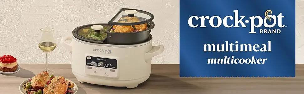 Description Picture 2 of itemMultiMeal Multicooker and Programmable Slow Cooker with Bake Function, Oat Milk