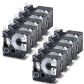 10PK Black on White