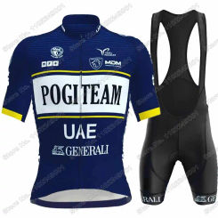 2023 POGI TEAM UAE Cycling Jersey Set Summer Cycling Clothing Men Kits Road Bike Shirts Suit Bicycle Bib Shorts MTB Wear Maillot