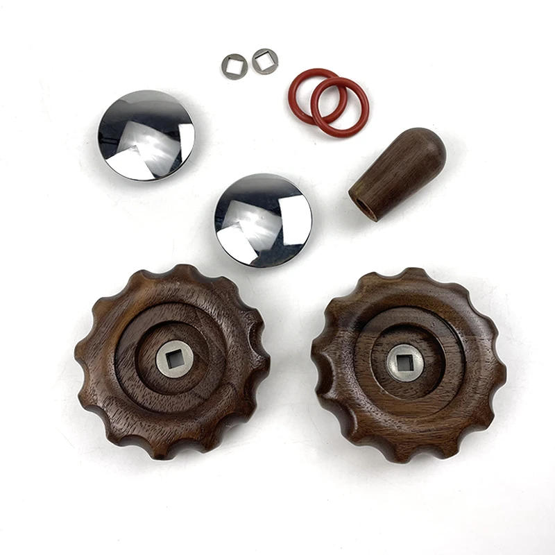 Description Picture 6 of itemMade in China, EXPOBAR E61 semi-automatic coffee machine modified with walnut steam knob lever