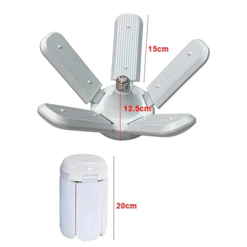 Description Picture 2 of itemE27 Bulb Fan Leaf Super Bright Home Decoration Indoor lighting bulb Living Room Styling Light Ceiling Light LED bulb