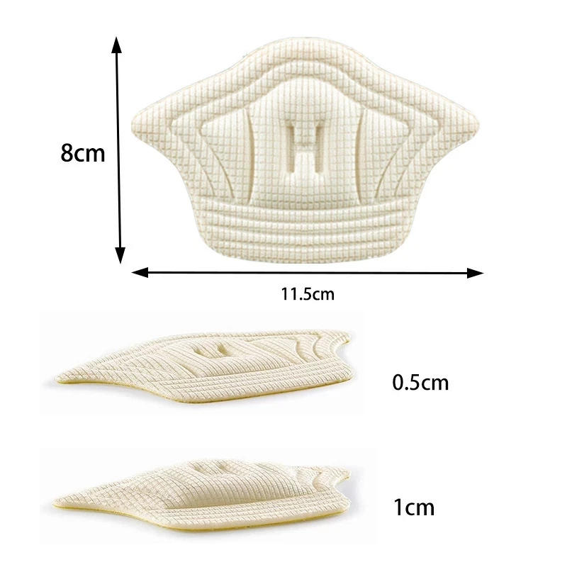 Description Picture 6 of itemInsoles Patch Heel Pad for Sport Shoes Adjustable Size Antiwear Feet Pad Cushion Insert Insole Heel Protector Back Sticker