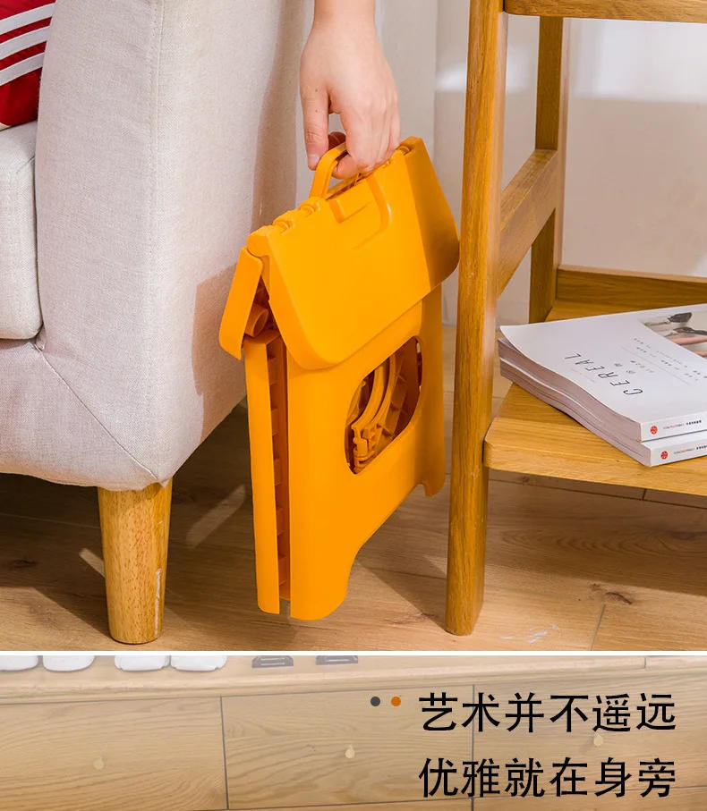 Description Picture 4 of itemPortable Plastic Folding Stool Outdoor Fishing Stool Small Stool Kindergarten Children's Bench Adult Low Stool Folding Stool