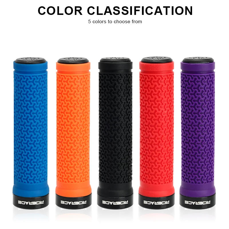 Description Picture 4 of itemBicycle Handlebar Cover Super Soft Texture Single-Sided Locking MTB Bike Grips Anti-Slip Durable Shock-Proof Rubber Cycling Part