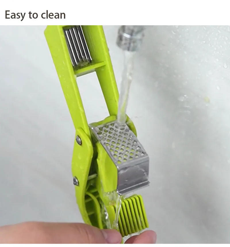 Description Picture 4 of item2-in-1 Multifunctional Garlic Press For Pressing Mash Garlic And Sliced Garlic,Vegetable Squeezer For Home Cooking Masher Tool