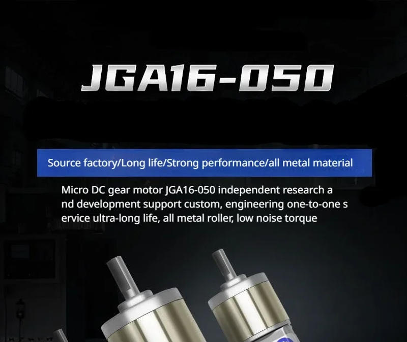 Description Picture 2 of itemDC 6V 12V Gear Motor 12 - 923RPM CW CCW Speed Reduction Gearbox Motor JGA16-050 Electric Engine DIY Accessories Car Boat Model