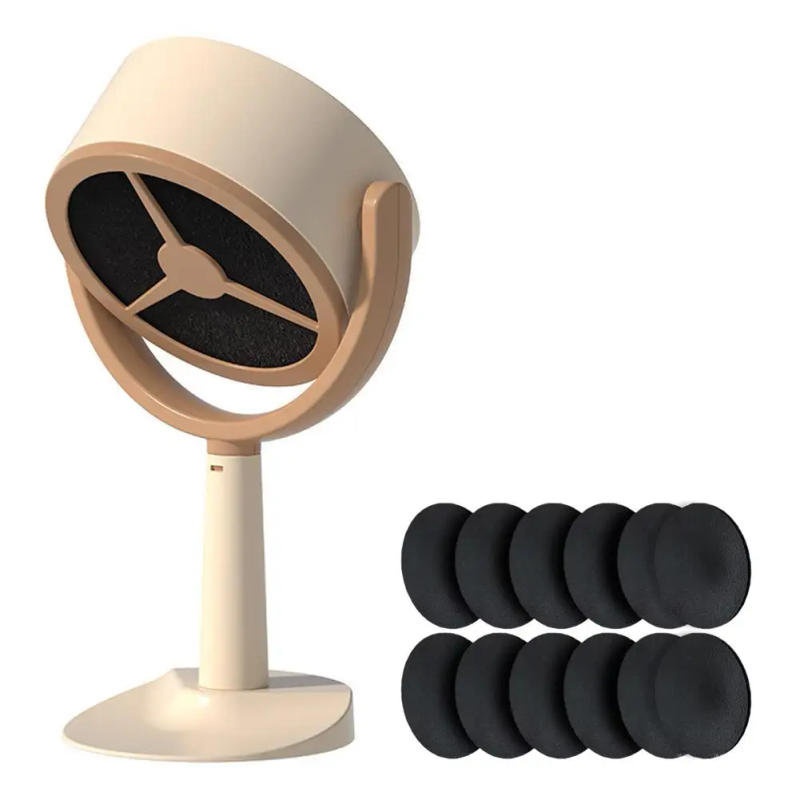 Description Picture 3 of itemDesktop Portable Range Hood BBQ Exhaust Extractor 5V 8W 3000mAh with 10 Filter Sponges Adjustable Angle for Indoor Hot Pot BBQ