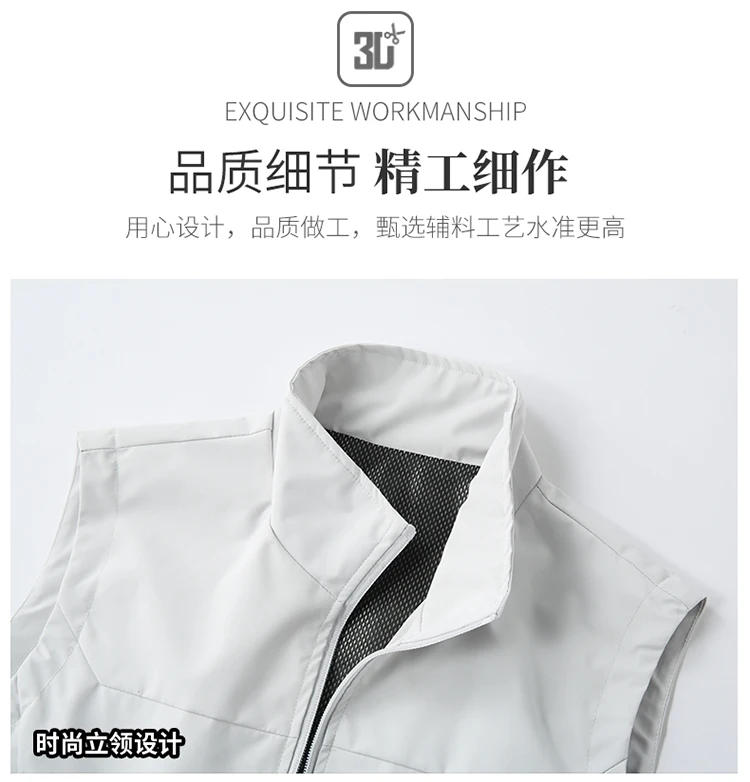 Description Picture 5 of itemSummer Men's Tank Top Casual Fashion Multiple Pockets Black Coat Middle-aged And Young Photography Fishing Sleeveless Jacket