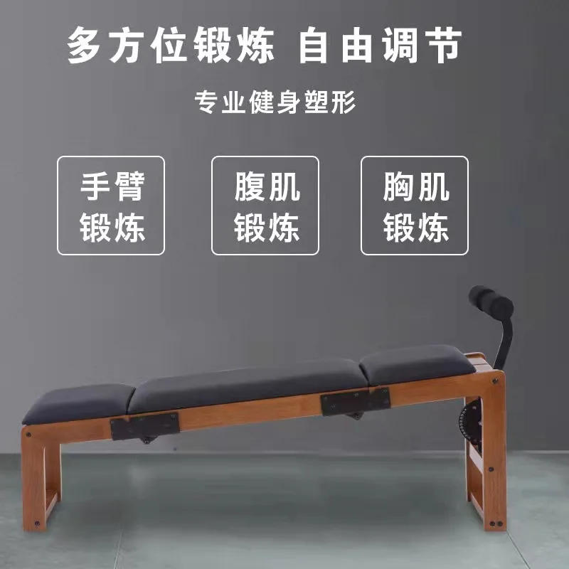 Description Picture 2 of itemCross-Border Source Factory Sit Up Benches Commercial Multi-Functional Adjustable Dumbbell Stool Press Bench Abdominal Board