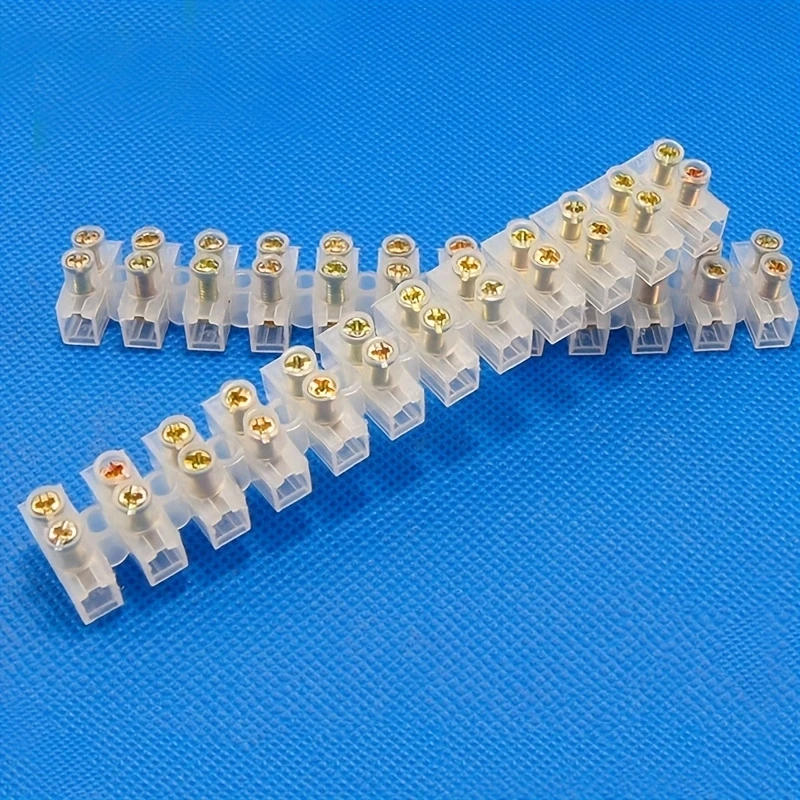 Description Picture 4 of item2Pcs 12 Way Barrier Screw Terminal Block Wire Connector Strip