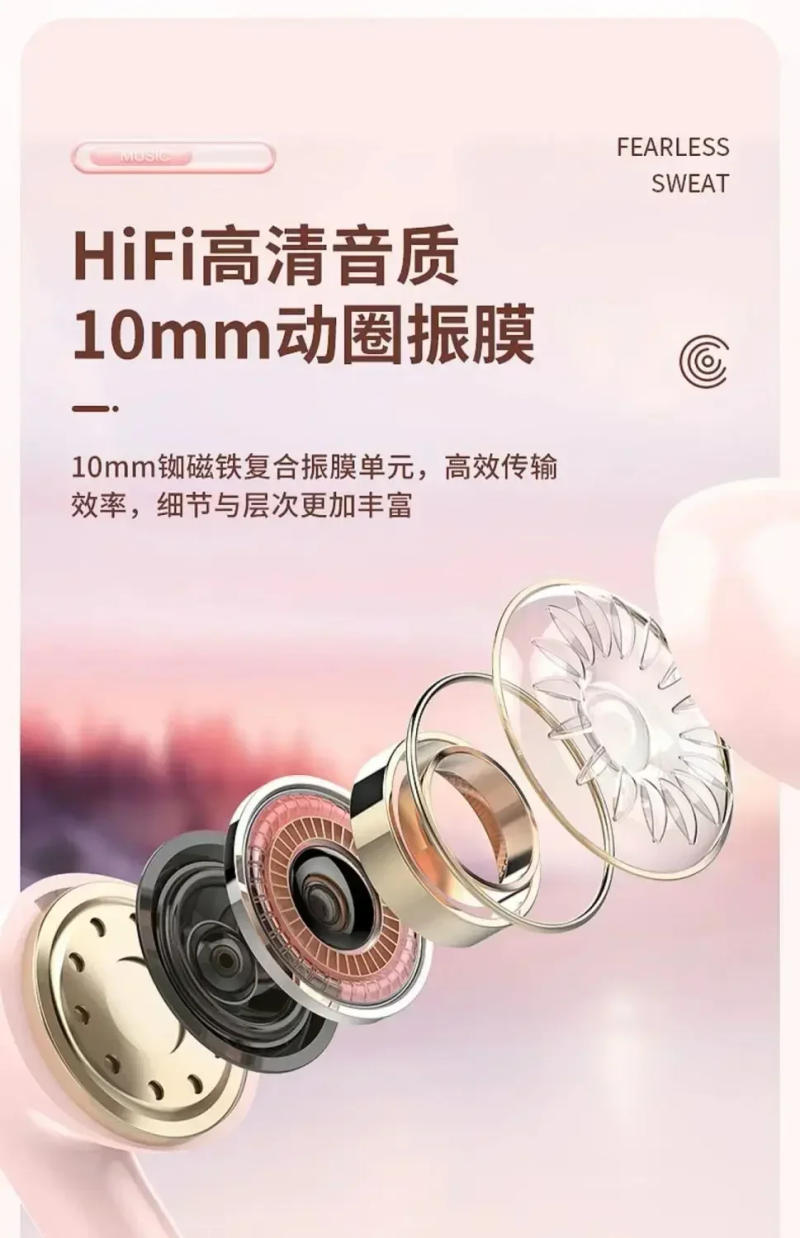 Description Picture 6 of itemOriginal Iconic Brand Air A2 Pro Earphone TWS 9D HIFI Headset Bluetooth Music Earbuds For IPhone IOS Android Wireless Pods Headphone