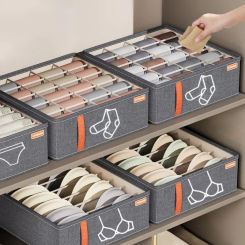 Bedroom Cabinet Drawer Underwear Organizer Socks Bra Clothing Storage Boxes Wardrobe Clothes Organizer Pants Socks Organizer