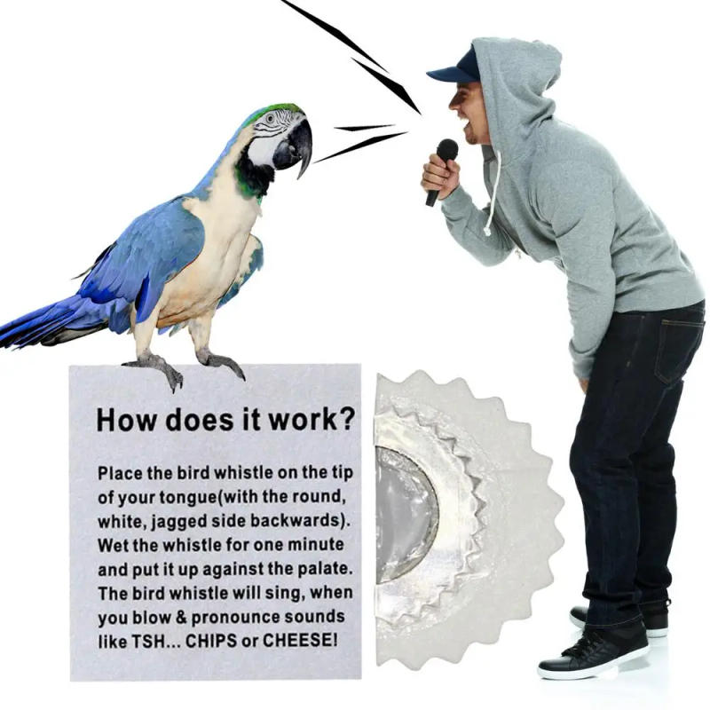 Description Picture 2 of itemBird Whistle That Fits Inside Mouth Hiden Magic Tweeting Noisemaker Toy Tricks Gag Bird Caller Bird Whistles Entertainment Tools