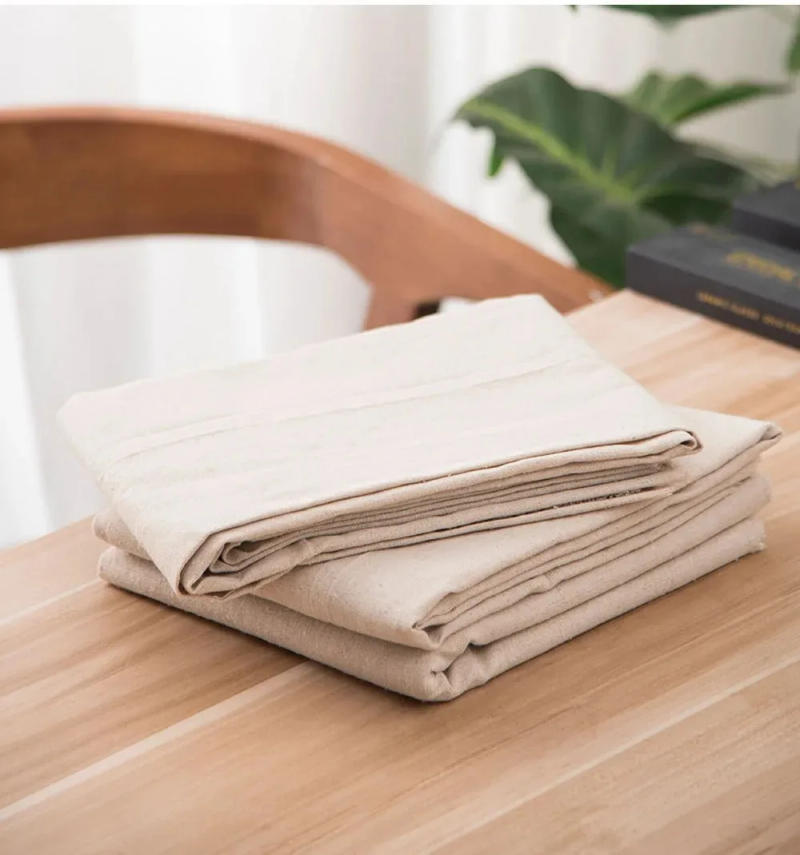 Description Picture 4 of item1.5M Pottery Special Linen Cloth Clay Burlap DIY Pottery Ceramics Clay Craft Pad Cloth Pottery Printing Texture Sculpture Tool