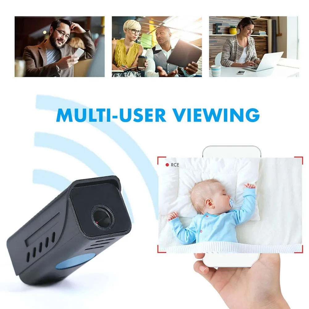 Description Picture 6 of itemWIFI Wireless Mini Camera Battery 1080P IR-CUT Micro Home Security Surveillance Camcorder Motion Detection Recorder Nanny Camera