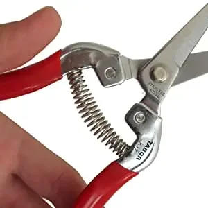 Description Picture 6 of itemGardening Hand Pruner Garden Scissors Pruning Shears Micro-Tip Pruning Snips Leaf Trimmer Straight Florist Scissor For Plants