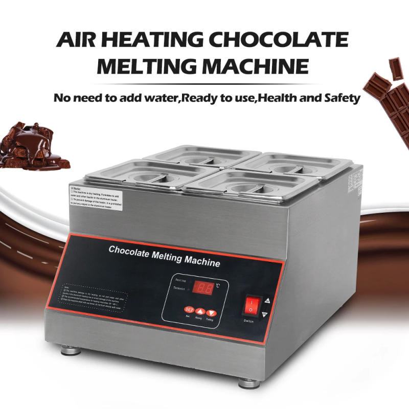 Description Picture 2 of itemITOP Electric Chocolate Melting Machine Digital Display Chocolate Melting Furnace Air Heating No Water Need 220-240V 110V/60Hz