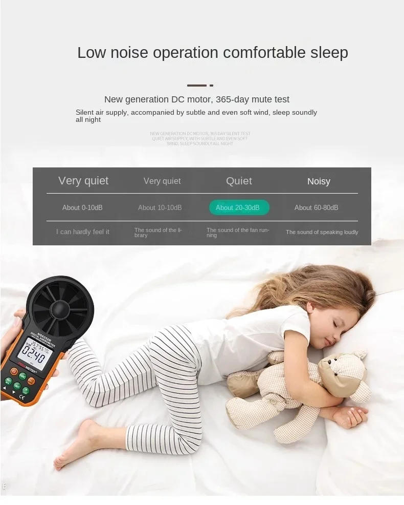 Description Picture 6 of item5-Leaf Strong Wind Nordic Ceiling Living Room Dining Room Industrial American Retro Commercial Variable Frequency Light Free Fan